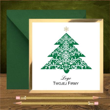 Kartki świąteczne z logo . Mirror 13